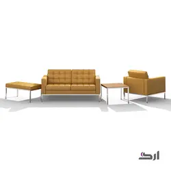 نیمکت دونفره فلورنس با پایه فلزی ۴۰۲۱M