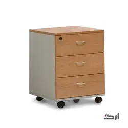 فایل سه کشو چرخدار بنفشه ۱