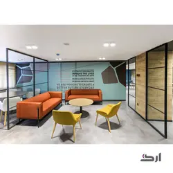 مبل اداری دو نفره میلان