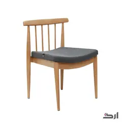 صندلی بدون دسته لونا وود چوبی P895