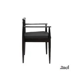 صندلی دسته دار لونا وود چوبی P896