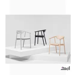 صندلی دسته دار پراگ با تشک P949