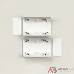 جعبه پلاستیکی رومیزی چهار تکه سایز C