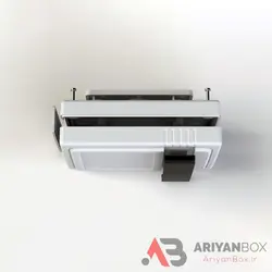 جعبه پلاستیکی دیواری LCD دار سایز B