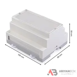 جعبه پلاستیکی ریلی سایز D
