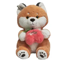 عروسک روباه میوه به دست 40 سانتی