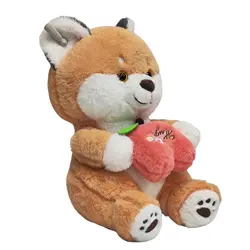 عروسک روباه میوه به دست 40 سانتی