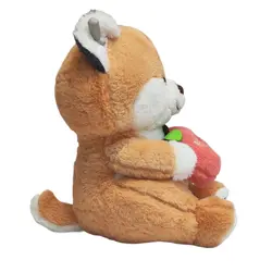 عروسک روباه میوه به دست 40 سانتی