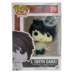 فیگور فانکو پاپ دفترچه مرگ شخصیت اِل با کیک جعبه دار - دنیای عروسک