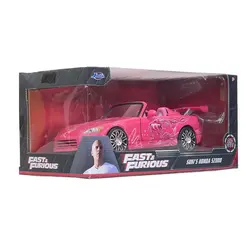 ماکت ماشین هوندا s2000 اسپرت رنگ صورتی کد ۹۷۶۰۴ - دنیای عروسک