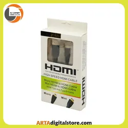 کابل Sony HDMI to mini HDMI طول 1.5m