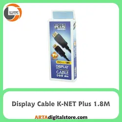 کابل Display Cable K-NET Plus KP-CDD0018 Black طول 1.8m