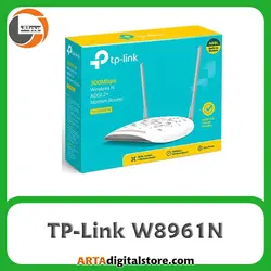 مودم روتر تی پی لینک Modem TP-Link W8961N ADSL2+ 300Mbps white