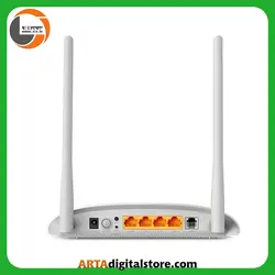 مودم روتر تی پی لینک Modem TP-Link W8961N ADSL2+ 300Mbps white