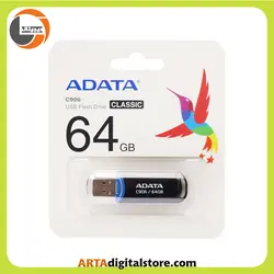 فلش مموری ADATA Classic C906 64GB Black