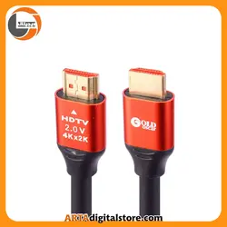 کابل HDMI Cable Gold Oscar Black طول 10m