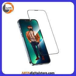 محافظ صفحه Screen Protectore For Apple iphone 13 /13 Pro Green Scratch Free Round Edge