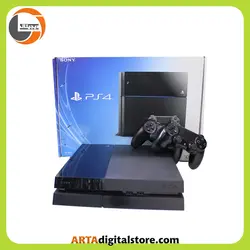 کنسول PS4 Fat Jet Black 500GB دو دسته