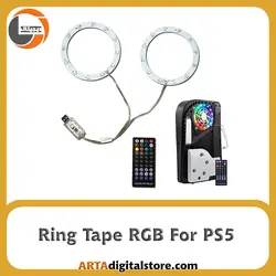 لامپ LED RGB RING LIGHT مناسب برای PS5