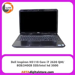 لپ تاپ دل Dell Inspiron N5110 Black