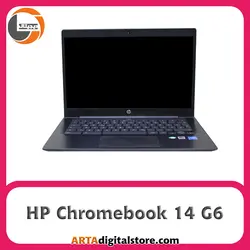 کروم بوک HP Chromebook 14 G6 Gray