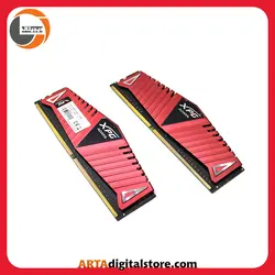 رم دسکتاپ دو کاناله ای دیتا ADATA XPG Z1 DDR4 2800MHz CL17 Dual Channel 8GB Red