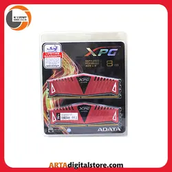 رم دسکتاپ دو کاناله ای دیتا ADATA XPG Z1 DDR4 2800MHz CL17 Dual Channel 8GB Red