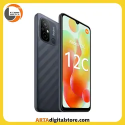 گوشی موبایل شیائومی Xiaomi Redmi 12C 6GB/128GB Graphite Gray