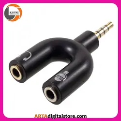تبدیل 1 به 2 صدا Jack 3.5 Mic splitter Data Life Arc
