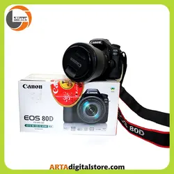 دوربین کنون Canon EOS 80D Kit EF-S 18-135 IS USM