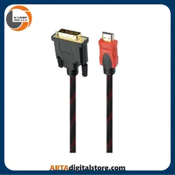 کابل HDMI to DVI Black طول 1.5 متر