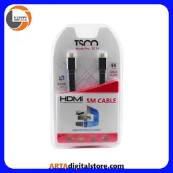 کابل تسکو HDMI Cable TSCO TC-74 Black طول 5m
