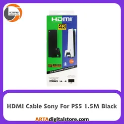 کابل سونی  HDMI Cable Sony Black مناسب برای PS5 طول 1.5 متر
