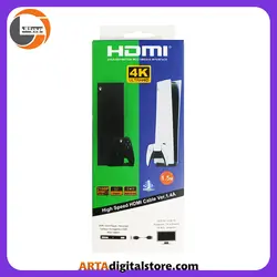 کابل سونی  HDMI Cable Sony Black مناسب برای PS5 طول 1.5 متر