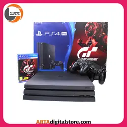 کنسول PS4 Pro 1TB Black دو دسته