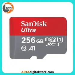مموری کارت میکرو اس دی SanDisk 256GB U1 C10 120MB/s