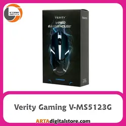 موس گیمینگ وریتی Verity Gaming V-MS5123G Black & Gray