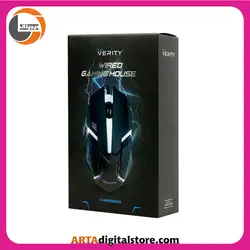 موس گیمینگ وریتی Verity Gaming V-MS5123G Black & Gray