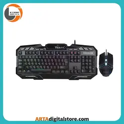موس و کیبورد گیمینگ Verity Gaming V-KB6126GCW