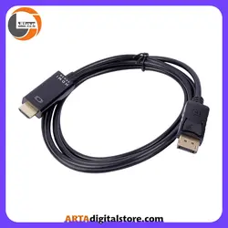 کابل Display To HDMI UHD Black طول 1.8m
