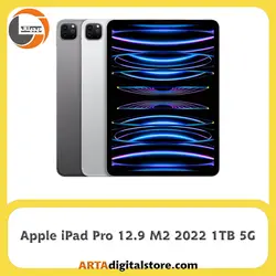 آیپد Apple Ipad pro 12.9 2022 1TB 5G