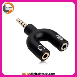 تبدیل 1 به 2 صدا Jack 3.5 Mic splitter Data Life Arc