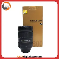 لنز نیکون  Nikkor AF-S 28- 300mm f/3.5-5.6G به همراه هود