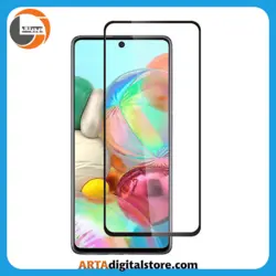 محافظ صفحه سامسونگ Screen Protectore For Samsung A51 Full Black