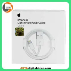 کابل شارژر آیفون Lightning Apple iPhone X