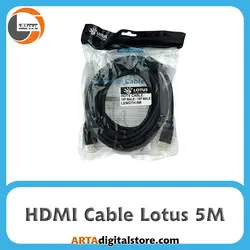 کابل لوتوس HDMI Cable Lotus طول 5m