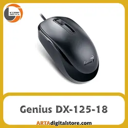 موس جنیوس Genius DX-125 Black