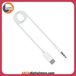 کابل تبدیل تایپ سی به جک 3.5  AUX to Type-C  JH-CM21 White