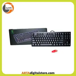 کیبورد گیمینگ T-DAGGER Bali T-TGK311 RGB Black