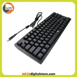 کیبورد گیمینگ T-DAGGER Bali T-TGK311 RGB Black